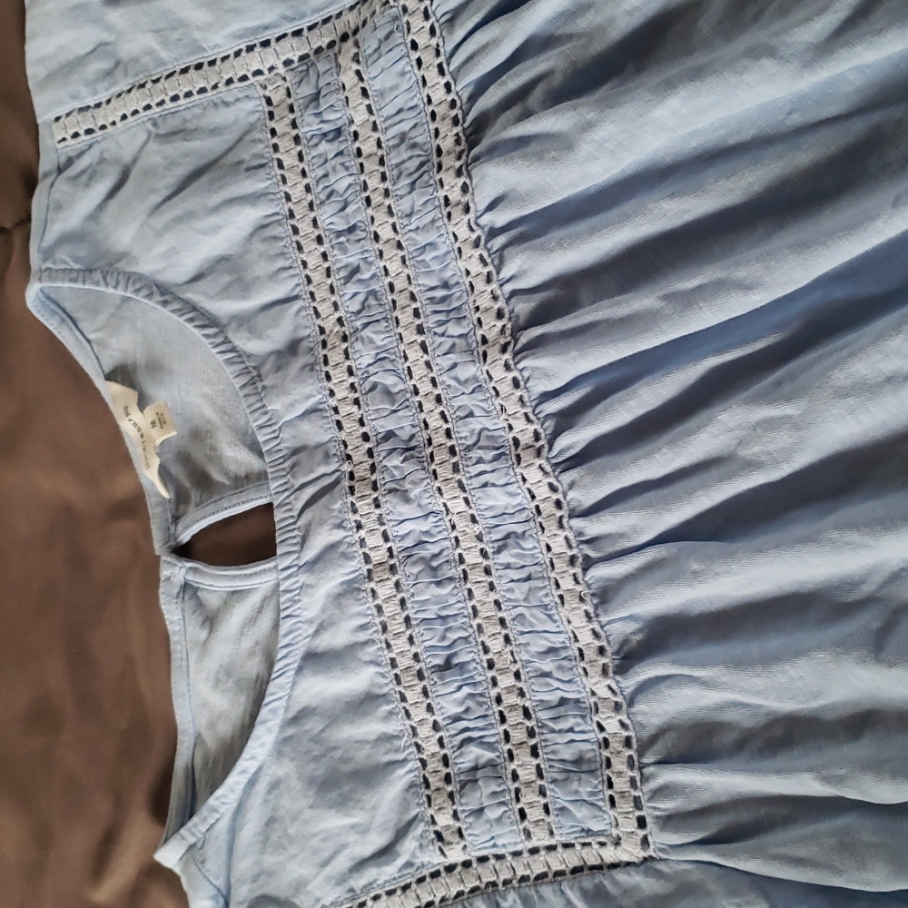 Lucky Brand Babydoll Top M - Picture 2 of 10